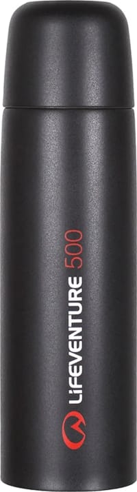 Термос Lifeventure TiV Vacuum Flask 0,5 л, Черный – фото 1