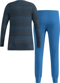 Комплект термобілизни дитячий Odlo Active Warm, Nebulas Blue/Black – фото 2