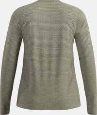 Лонгслив женский для бега Odlo Essential Seamless, Vetiver Melange – фото 7