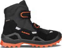 Ботинки детские LOWA Milo Evo GTX Mid, Black/Orange – фото 1