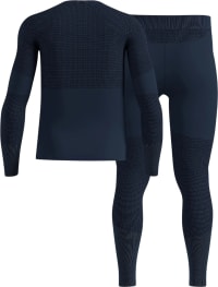 Комплект термобілизни чоловічий Odlo Fundamentals Performance Warm, Dark Sapphire – фото 2