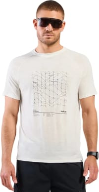 Футболка чоловіча Odlo Merino Tencel Hyper Map, Gardenia Melange – фото 1