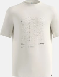 Футболка чоловіча Odlo Merino Tencel Hyper Map, Gardenia Melange – фото 5