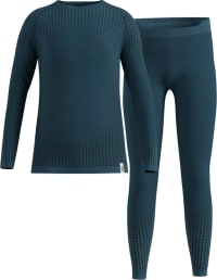 Комплект термобілизни дитячий Odlo Performance Warm, Reflecting Pond – фото 1