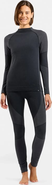 Термоштани жіночі Odlo Seamless Performance Wool, Чорний – фото 3