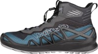 Ботинки мужские LOWA Merger GTX Mid, Steel Blue/Anthracite – фото 4