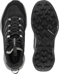 Кроссовки мужские LOWA Maddox Pro GTX Lo Wide, Black/Grey – фото 3