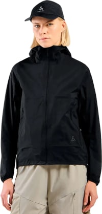 Куртка штормова жіноча Odlo Essential 2.5L, Чорний – фото 3