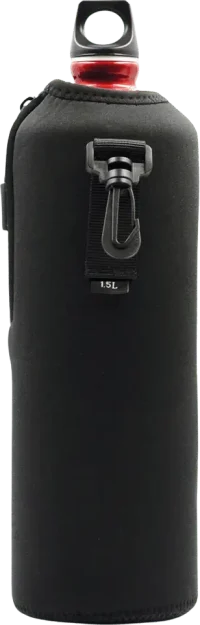 Чехол неопреновый Laken 1,5 л, Черный – фото 2