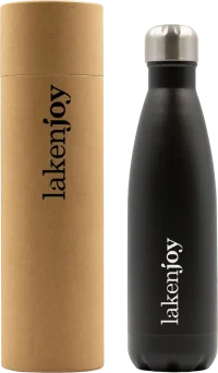Термобутылка Laken Lakenjoy 0,5 л, Черная – фото 1
