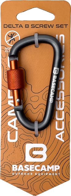 Карабін BaseCamp Delta 8 Screw Set, Grey