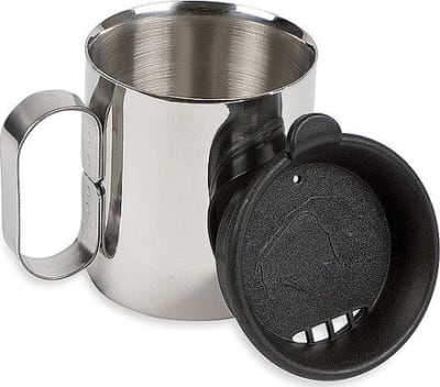 Термокухоль з кришкою Tatonka Thermo Delux 300, Silver/Black