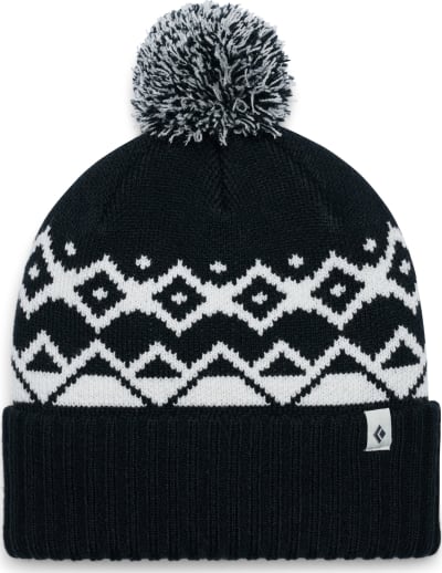 Шапка Black Diamond Tom Pom Beanie, Black-White