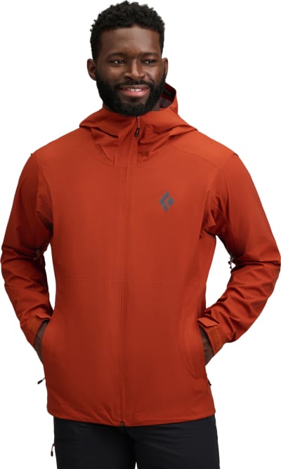 Мембранна куртка чоловіча Black Diamond Strataline Stretch Shell, Burnt Sienna