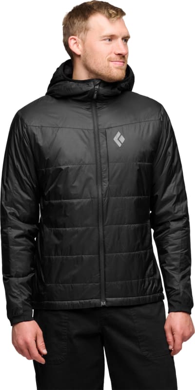 Куртка утеплена чоловіча Black Diamond Solution 2.0 Hoody, Black
