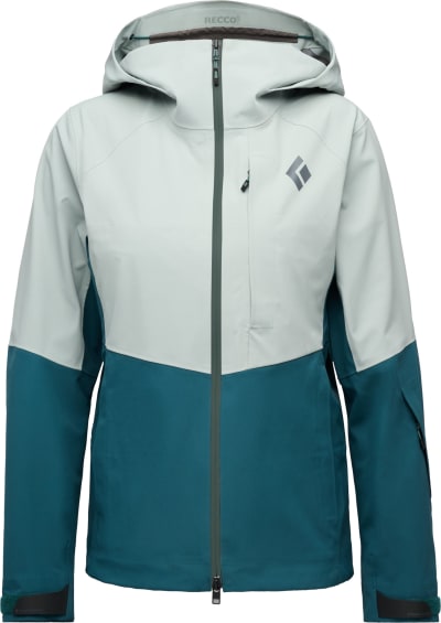 Мембранна куртка жіноча Black Diamond Recon Stretch Shell, Agave-Deep Woods