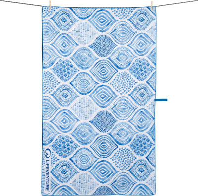 Рушник Lifeventure SoftFibre Printed Giant, Santorini