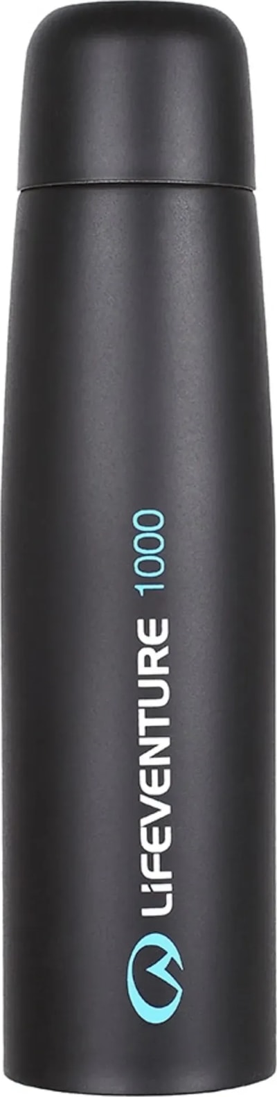 Термос Lifeventure TiV Vacuum Flask 1 л, Чорний
