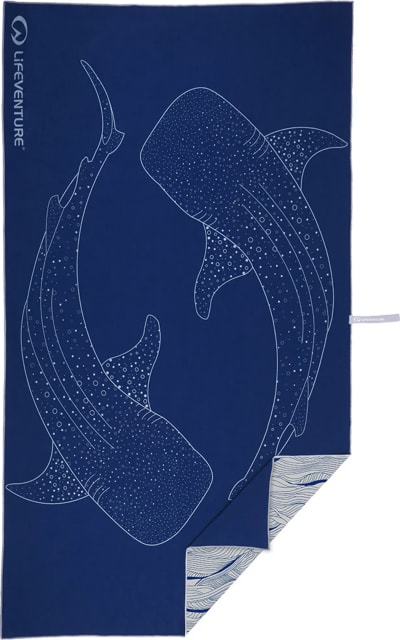 Рушник Lifeventure SoftFibre Printed Giant, Whale Shark