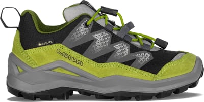 Кроссовки детские LOWA Maddox Pro GTX Lo, Black/Lime