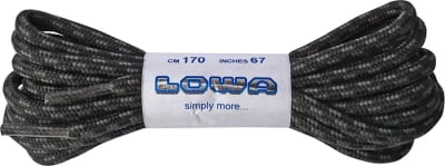 Шнурки LOWA Trekking 170 см, Black/Grey Dotted