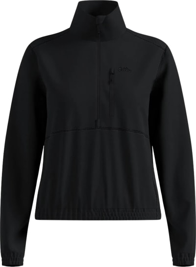 Флисовая кофта женская Odlo Classic Half-Zip, Черный