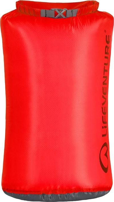Гермомішок Lifeventure Ultralight Dry Bag 25 л, Червоний