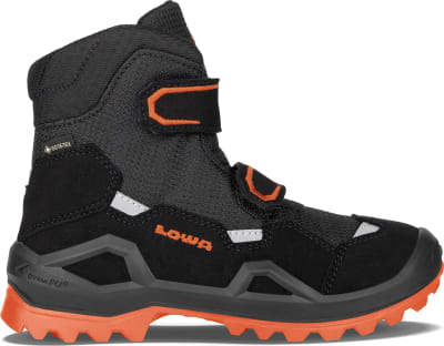 Ботинки детские LOWA Milo Evo GTX Mid, Black/Orange