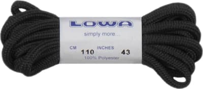 Шнурки LOWA Multifunction Lo 110 см, Чорний