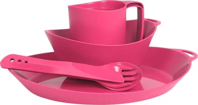Набір посуду Lifeventure Ellipse Camping Tableware Set, Рожевий