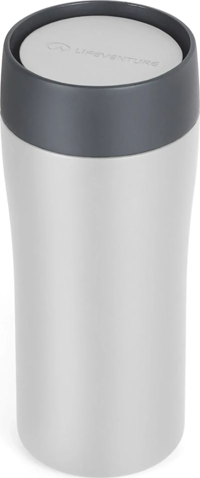 Термокухоль Lifeventure One-Touch Thermal Mug 0,35 л, Світло-сірий