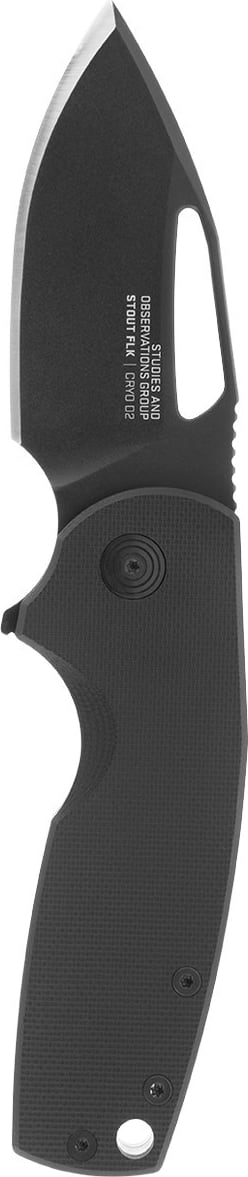 Ніж складаний SOG Stout FLK Blackout (SOG 14-03-02-57)