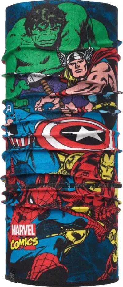 Бафф дитячий Buff Polar Junior, Superheroes – Червоний (Superheroes Ready To Fight Multi/Black)