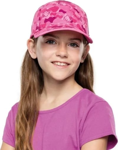 Кепка дитяча Buff 5 Panel, Hello – Рожевий (Hello Kitty Camo Pink)