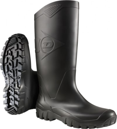 Чоботи гумові Dunlop Dane — Чорний