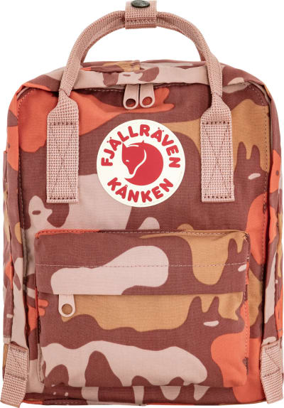Рюкзак Fjallraven Kanken Graphics Mini, Chalk Rose/Hidden Animals