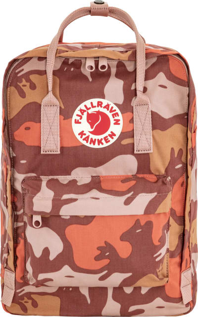 Рюкзак Fjallraven Kanken Graphics Laptop 15", Chalk Rose/Hidden Animals
