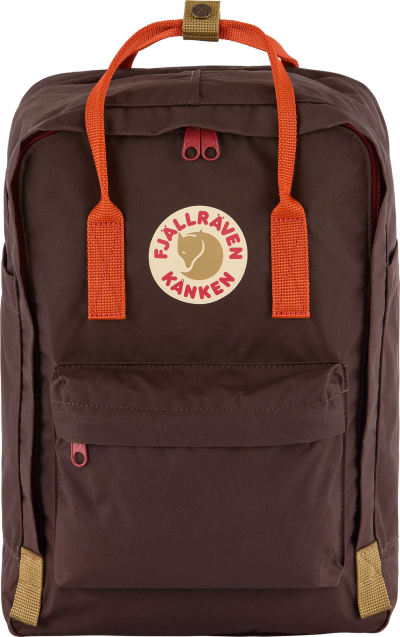 Рюкзак Fjallraven Kanken Koncept Laptop 15", Black Oak/Rowan Red