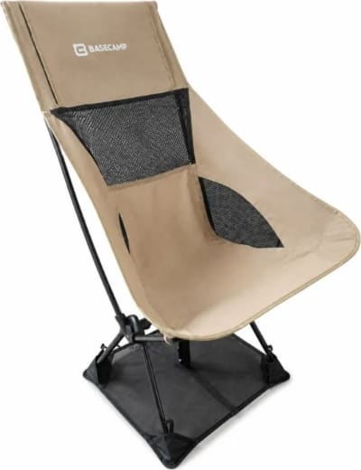 Крісло кемпінгове BaseCamp Compact L, Khaki/Black