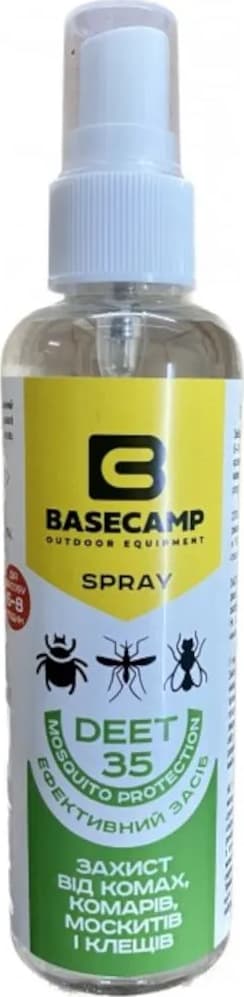 Спрей від комах BaseCamp DEET 35, 100 мл