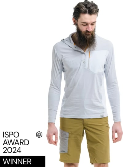 Сорочка Turbat Maya Hood Trek Mns — Glacier gray