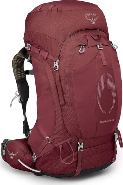 Рюкзак Osprey Aura AG 65 – Berry Sorbet Red