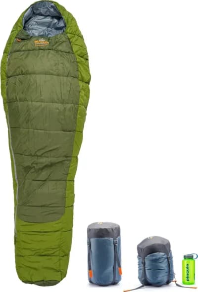Спальний мішок Pinguin Comfort PFM, 195 см, права блискавка – Хакі