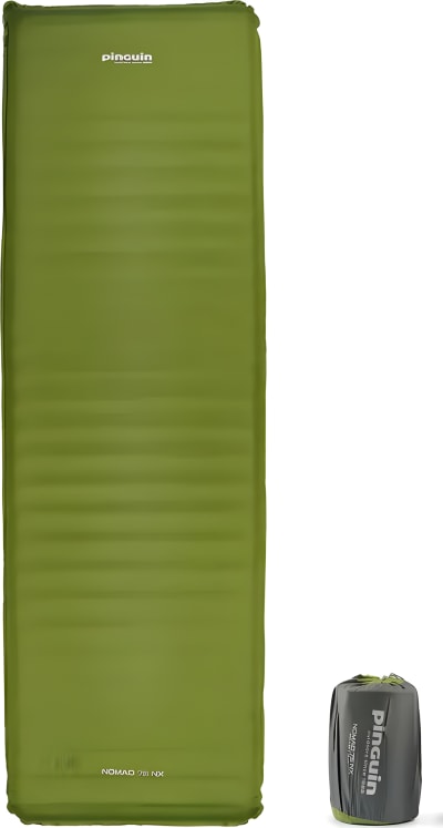 Самонадувний килимок Pinguin Nomad NX 75 (200 см) – Хакі