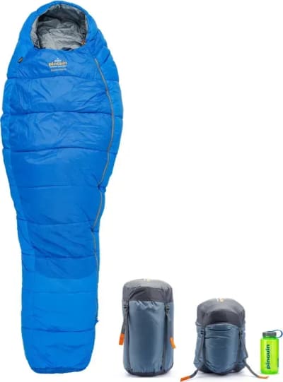 Спальний мішок Pinguin Comfort PFM, 175 см, права блискавка – Синій