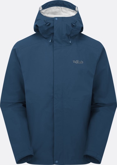 Мембранна куртка чоловіча Rab Firewall Jacket, Tempest Blue