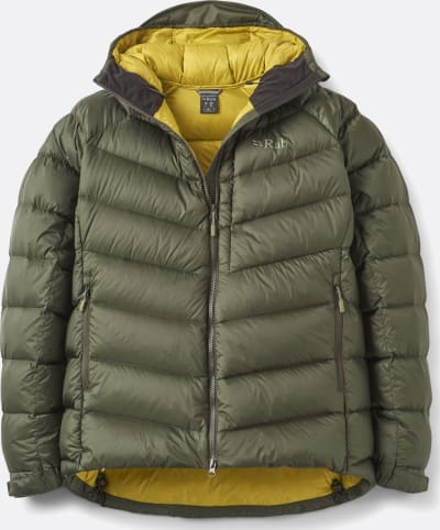 Пуховик чоловічий Rab Glaceon Jacket, Army – Хакі