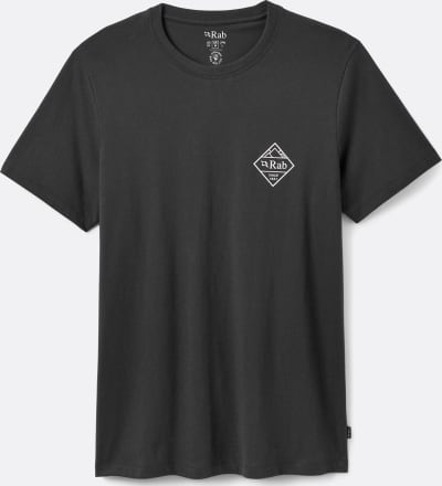 Футболка чоловіча Rab Stance Basecamp Badge Print Tee, Beluga – Сірий