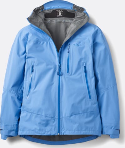 Куртка жіноча Rab Downpour Mountain Jacket, Bluebird – Блакитний
