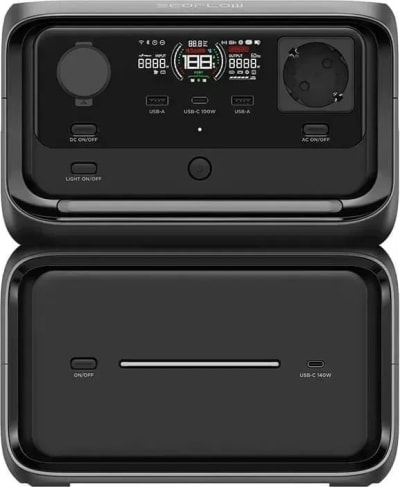 Зарядна станція EcoFlow RIVER 3 Max Plus Wireless, 858 Вт·год, 600 Вт